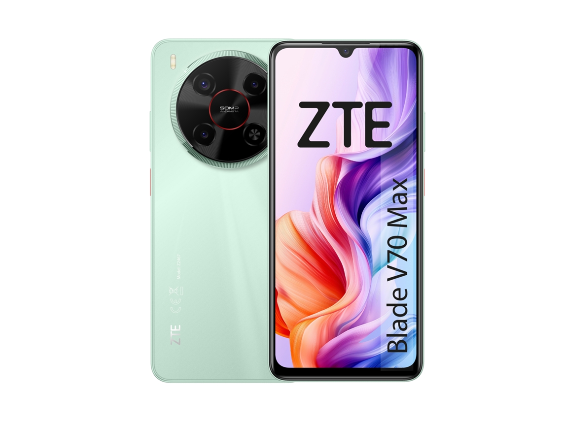 ZTE Blade V70 Max - 256 Go - 4 Go + 10 Go RAM étendue - Écran 6,7" - Dual SIM - 50MP/8MP - 6000 mAh - 22.5W