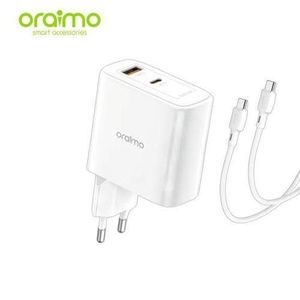 Oraimo Chargeur 45W Ultra Rapide Type-C - Pour Ordinateur Téléphone Tablette