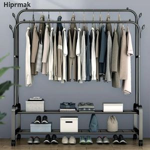 Etagère 2 En 1 Vêtements Et Chaussures en Métal