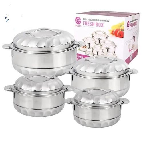 Soupière Thermos 4 Pièces En Inox