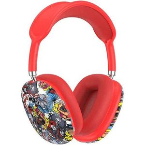 P9pro - Casque Bluetooth Multi-Fonction - rouge