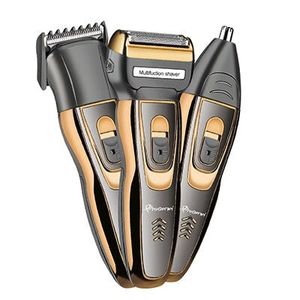 Geemy Tondeuse Rasoir Electrique Professionel - Rechargeale - 3 En 1