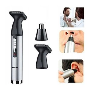 Geemy Tondeuse à Barbe, Oreilles Et Nez Rechargeable 2 In 1