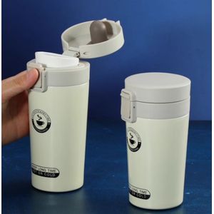 Gobelet Thermos - Tasse à Café - Mug Isotherme - 350ml - Blanc