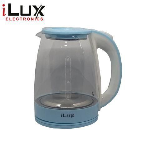 Ilux Bouilloire Électrique Transparent - LXK-GK018 - 1.8 L