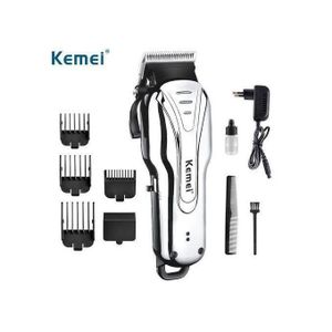 Kemei Tondeuse Rechargeable Cheveux Et Barbe - Pour Hommes Et Enfants