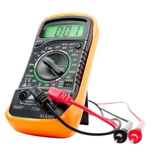 Testeur de Tension AC DC LCD Multimètre Numérique Voltmètre Vérificateur de Circuit Buzzer