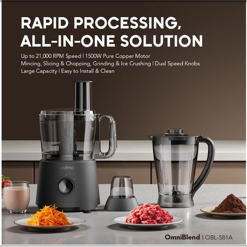Mixeur Oraimo OmniBlend 3 en 1 1500 W
