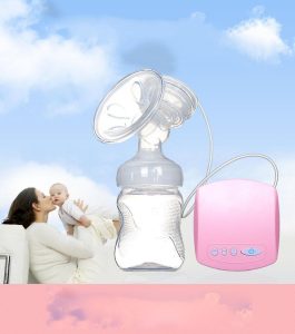 Tire-lait électrique, 2 modes et 9 niveaux d'aspiration, portable, version anglaise - Rose