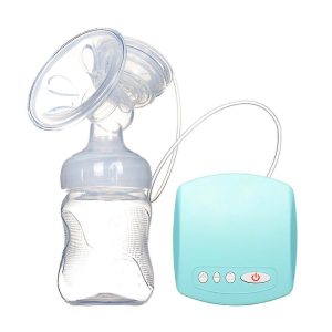 Tire-lait électrique, 2 modes et 9 niveaux d'aspiration, portable, version anglaise - Bleu
