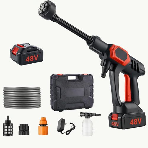Pistolet à Eau Lavage De Voiture Portable (haute Pression) - Avec 1 Batterie