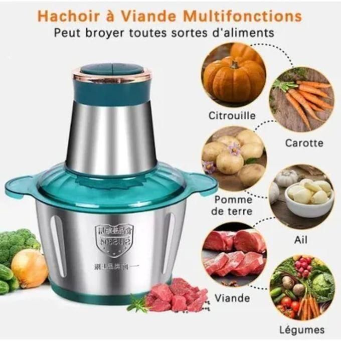 Hachoir à Viande/Graine Electrique Capacité 3L