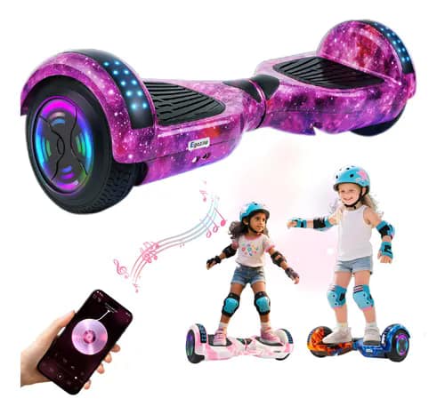 Hoverboard Électrique 6.5 Pouces – Bluetooth, Lumières