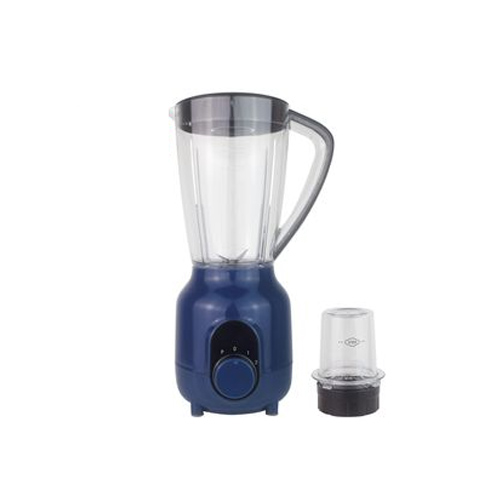Smart  Blender Incassable STPE-2525ILU - 350 W – 1.5 Litres- Mélangeur 2 En 1 Avec Broyeur- Bleu - 1 Mois De Garantie.