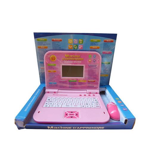 Mini Ordinateur Portable Éducatif - Rose