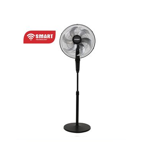 Ventilateur 18" Silencieux Avec Télécommande (STV-B1870RCC)-Anti-Moustique -Noir-80W-6 Hélices -Garantie 1 Mois