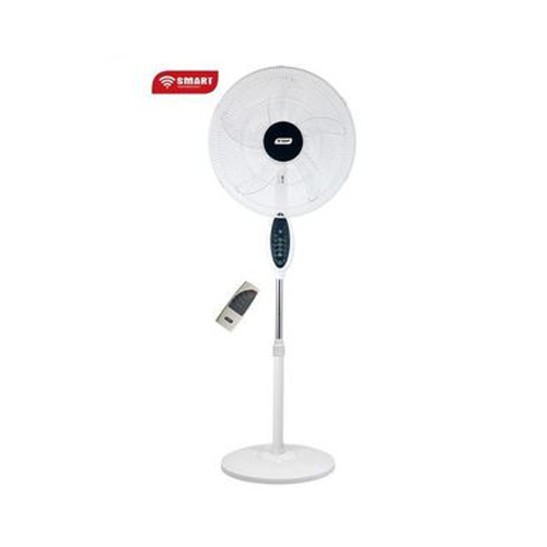 2 Ventilateurs Smart 20" Avec Télécommande (STV-2040RCC) (2PC/CRT)-75W-5 Hélices- Blanc- Garantie 1 Mois