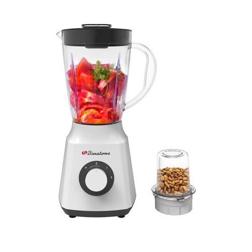 Binatone Blender BLG-410 - 300 W - 1.5 L - Blanc- Garantie 2 Mois
