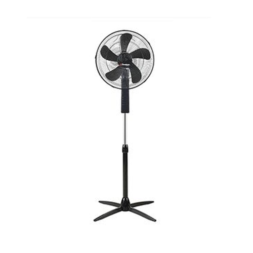 Binatone Ventilateur sur pied 16" Ultra Silencieux 50W - A-1691 MK2 - Puissant &amp; Discret - Noir Élégant - Garantie 24 Mois