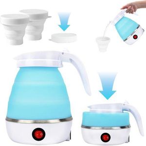 Bouilloire Électrique pliable - 600ml - Bleu