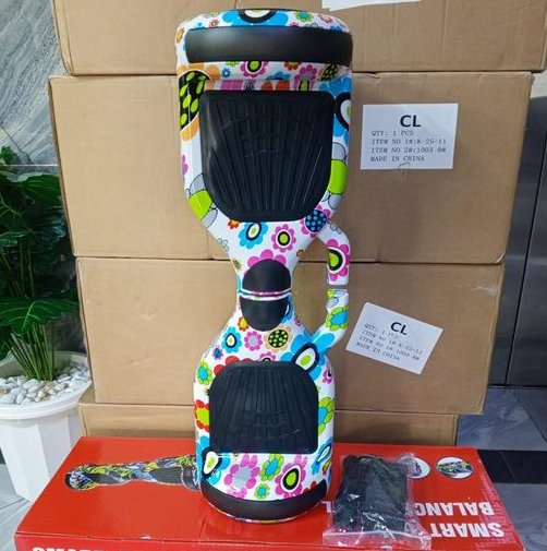 Hoverboard Électrique 8 Pouces – Bluetooth, Lumières