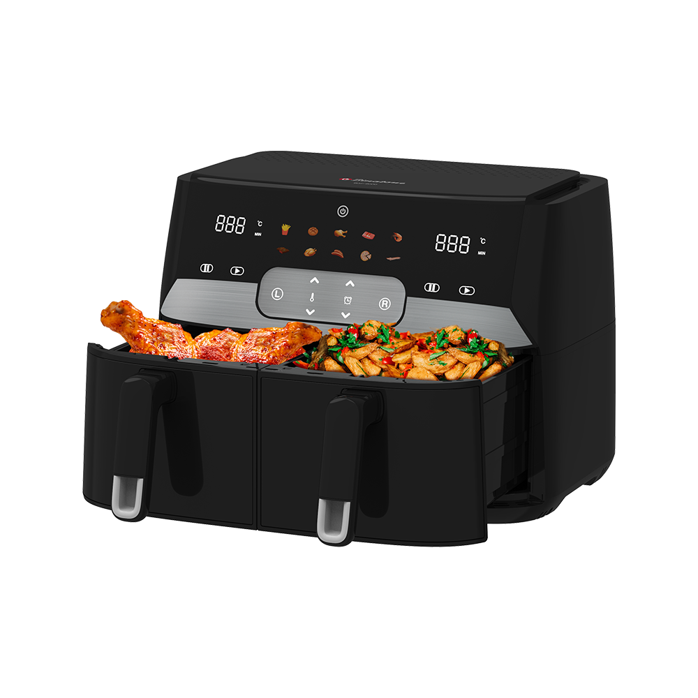 Friteuse Sans Huile Multifonctions Binatone - 9L-1350W-AIR FRYER-3 mois garantie