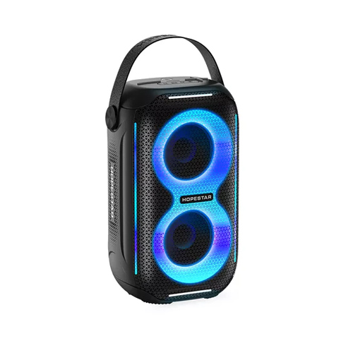 Hopestar Mini haut-parleur Bluetooth, portable, étanche, impulsion, RVB, léger, stéréo, surround-3