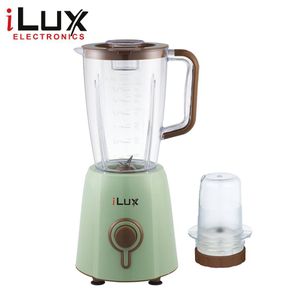 Ilux Blender &amp; Grinder - 2 En 1- LX-373 - Bol 1.5 L - 300W - Vert-1