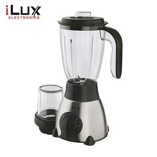 Ilux Blender & Grinder - 2 En 1 - LX-906 - Bol 1.5 L - Noir