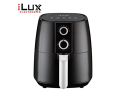 Ilux Friteuse à Air - Air Fryer - LX-261A - 4L - Noir