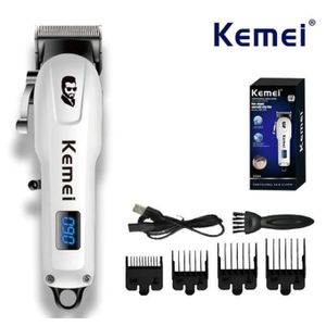 Kemei Tondeuse Professionnelle Rechargeable Petit Format
