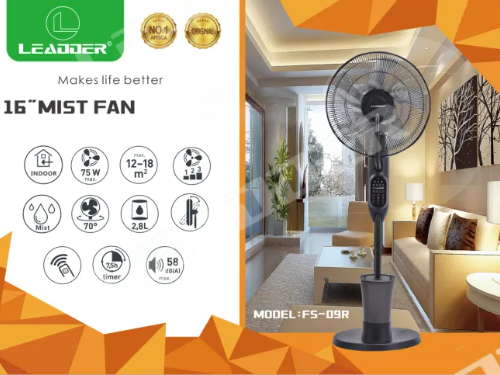Leadder Refroidisseur D'Air Rechargeable Avec Télécommande Évaporateur puissant - 75W-1