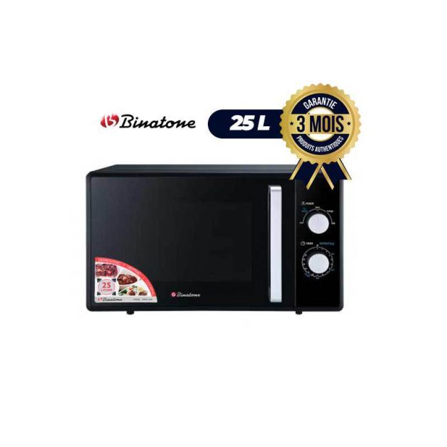Micro-Onde 25L - 900W - MWO-2520 - Noir - Garantie 24 Mois
