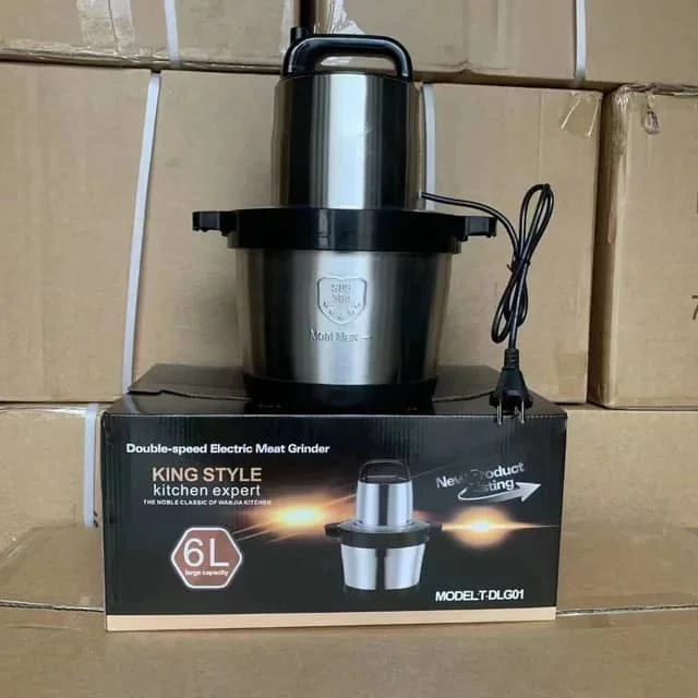 Mixeur De Foutou Originale 6L Graine De Palme Légumes Et Viande - 2000W-1