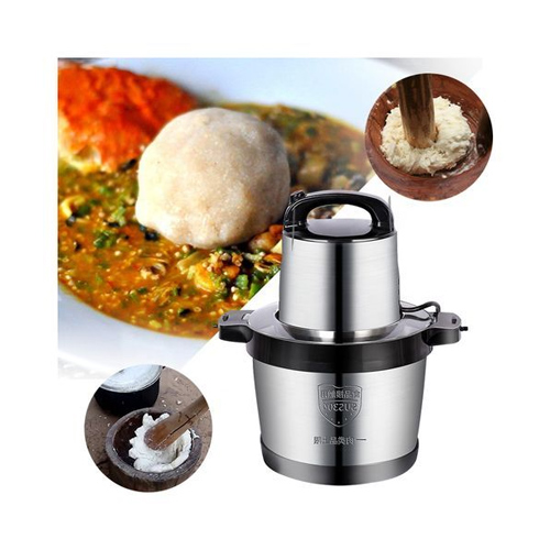 Mixeur De Foutou Originale 6L Graine De Palme Légumes Et Viande - 2000W