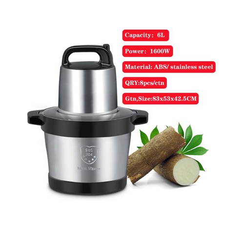 Pile Foutou/Foutoumix 6L- Mixez  La Banane, La Graine Et La Viande - 1000W