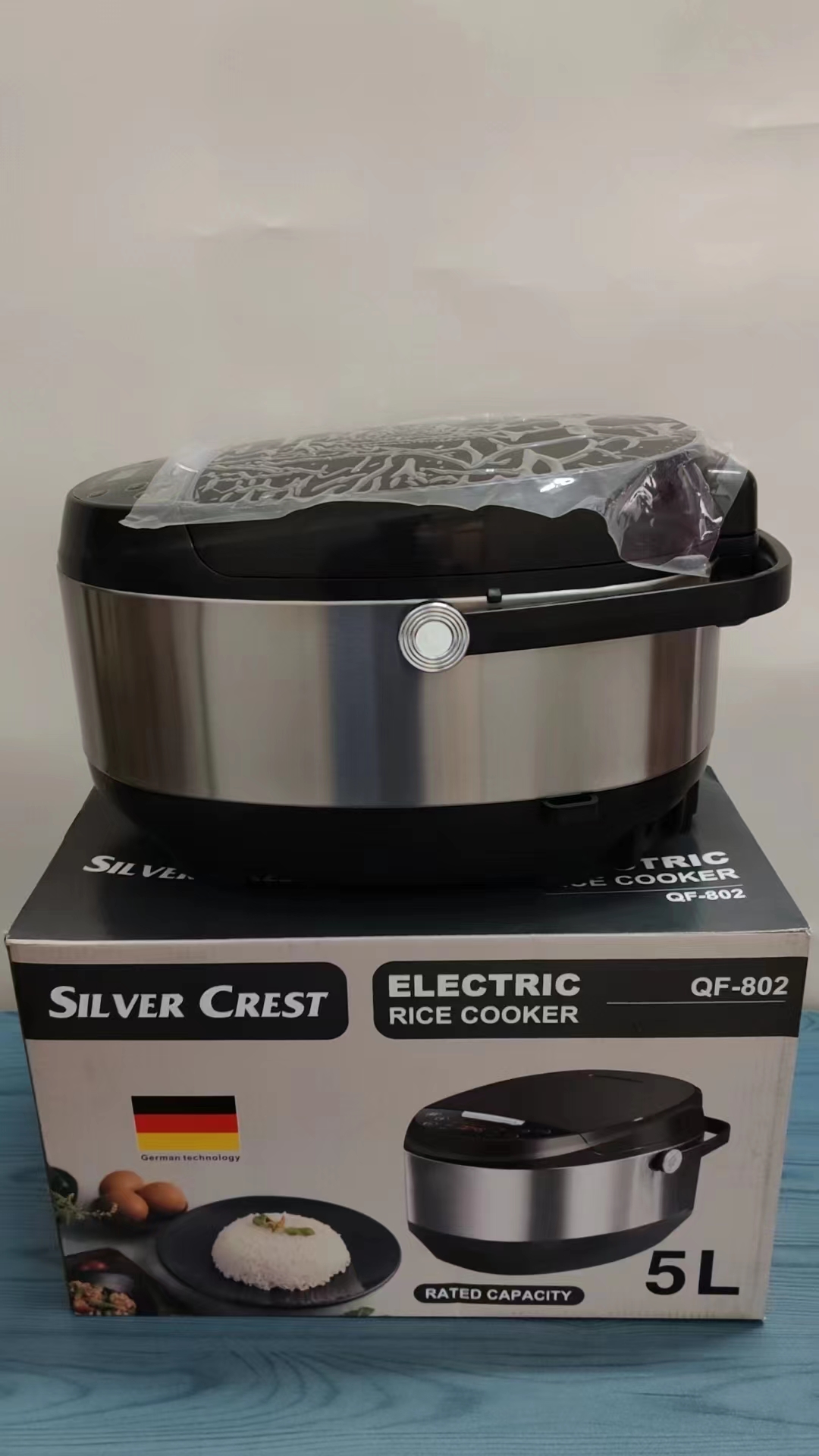 SILVER CREST 5L Cuiseur À Riz Antiadhésif Multifonctionnel Pour Maison Intelligente De Cuisine-3