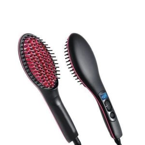 Brosse Chauffante - Démêler - Lisser Et Faire Briller Vos Cheveux - Femme -
