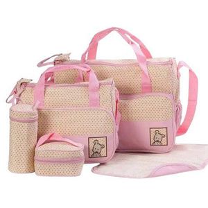 Sac A Langer 5 En 1 Pour Maman Et Bébé - Rose