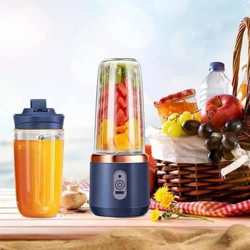 Mixeur à jus portable + tasse - Rechargeable - 400ml