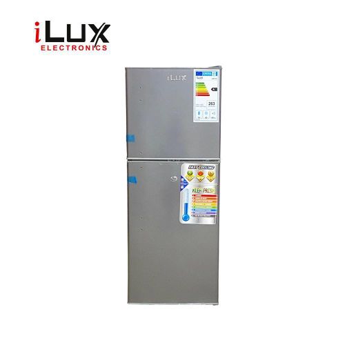 Ilux Réfrigérateur 2 Battants 118 L - ILR118 - Gris - Garantie 6 Mois