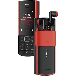 Nokia 5710 nouveaux modèle 4G écouteur intégré, double SIM, couleur noir rouge