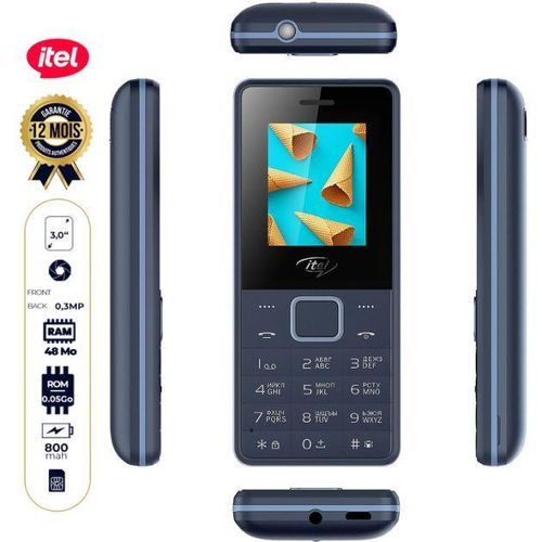 Itel It 2160 --2SIM - Fm RADIO