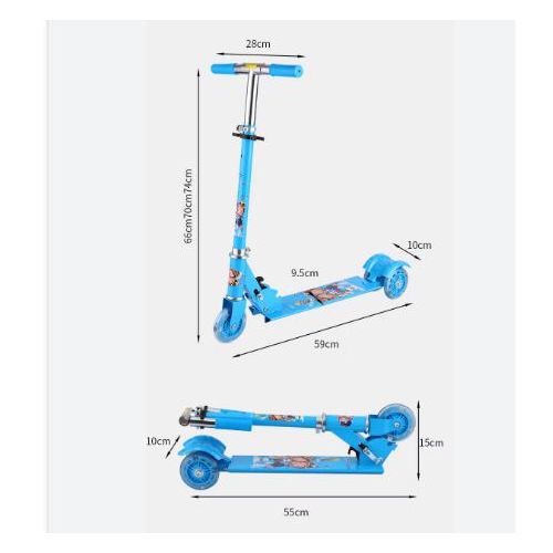 Trottinette Enfant 3 Roues bleue – Sécurité & Plaisir Garantis