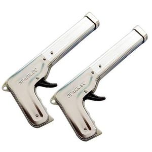 LOT DE 2 Allumes Gaz Automatique + 2 Briquets