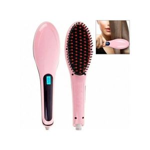 Brosse Lissante Et Chauffante En Céramique Ultra Puissant - Rose