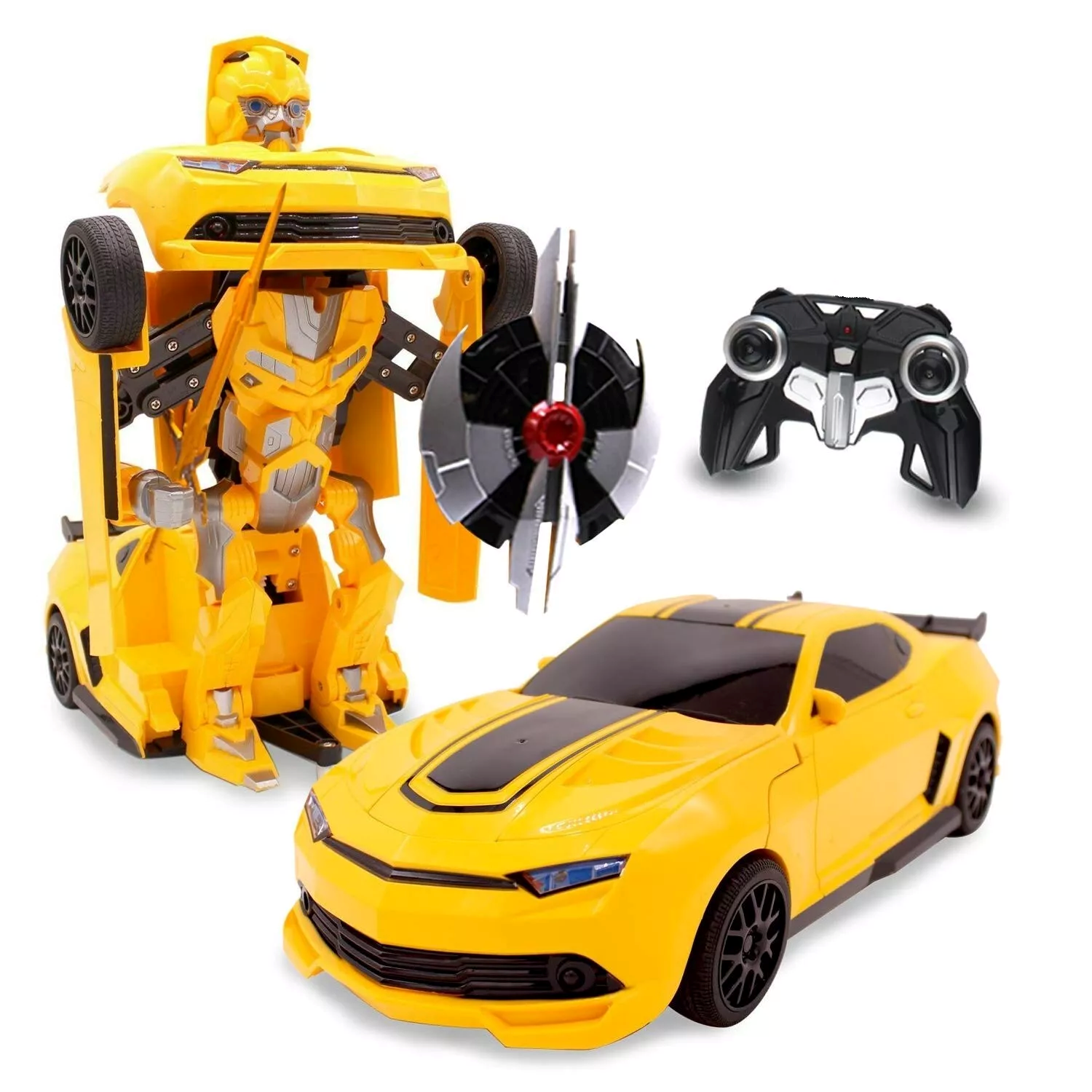 Voiture télécommandée transformable en robot rechargeable pour enfants, grande abeille, cadeau d'anniversaire