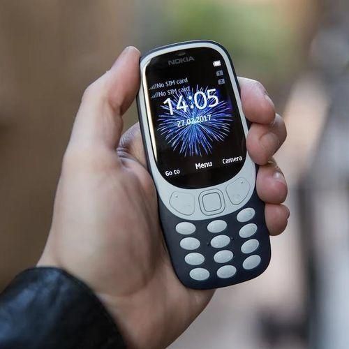 Nokia Mobile 3310 GSM 2.4'' Radio FM Dual / Double SIM Torche 1200 Mah- Bleu