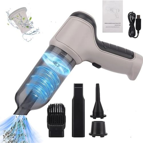 Aspirateur à Main Sans Fil - Blanc