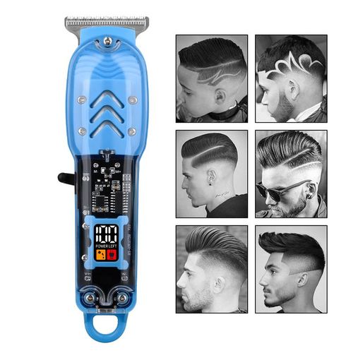 Coupe-cheveux rechargeable / Coupe-cheveux / Machine à raser - Bleu
